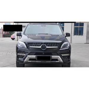 Tiras Decorativas para Parrilla Delantera de Coche, Kit de Carrocería para Parrilla de Carreras, Parrilla Delantera para Mercedes Benz ML W166 2013-2015, Pieza Exterior - Product Image 3