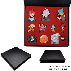 Ensemble de bijoux de cosplay, charme boule de cristal Goku <span class=keywords><strong>Super</strong></span> <span class=keywords><strong>Saiyan</strong></span> 1-7 étoiles, bague et collier d'anime, coffret cadeau - Product Image 6
