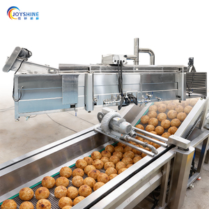 Balık Tavuk Nuggets Burger Orta Boy Sürekli Fritöz Makinesi - Product Image 6
