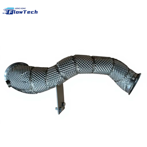 ท่อไอเสียสแตนเลส 304 คุณภาพสูงสำหรับ Mercedes-Benz E CLASS E 300 2.0T ท่อหน้า - Product Image 2