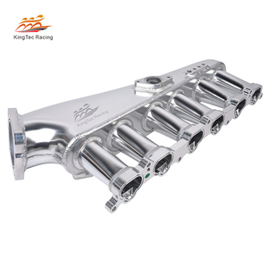 ท่อร่วมไอดี 1JZ สีเงิน อัพเกรดสมรรถนะ 1jz-gte 2.5L สำหรับเครื่องยนต์โตโยต้า ซูปรา แชสเซอร์ เทอร์โบ - Product Image 6