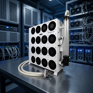 ชุดทำความเย็น 15KW สำหรับงานหนัก พร้อมหม้อน้ำระบายความร้อนด้วยของเหลว ท่อทองแดง ครีบอะลูมิเนียม ระบบแลกเปลี่ยนความร้อน ทำงานเงียบ - Product Image 1
