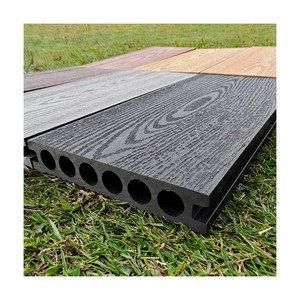 شرفة حديقة فناء حديثة مقاومة للماء <span class=keywords><strong>wpc</strong></span> التزيين خشب الساج المصقول سطح <span class=keywords><strong>WPC</strong></span> في الهواء الطلق - Product Image 3