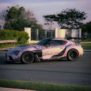 Style AD pour Toyota Supra GR MK5 A90 A91, mise à niveau en fibre de carbone, garde-boue avec jupe latérale en fibre de carbone, pare-chocs de voiture - Product Image 5