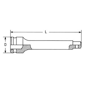 HEYCO 6601-3 barres d'extension, 1 po - Product Image 2