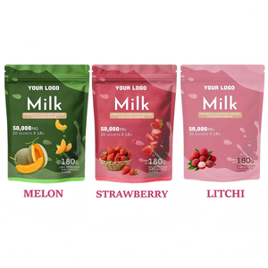 Honeymilk süt kollajen tozu içecek <span class=keywords><strong>C</strong></span> vitamini tozu çilek aromalı toz içecek - Product Image 2