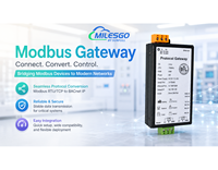 Milesgo Industrial Modbus Gateway MOD1001-ARM para Conversión de Protocolo RS485 Modbus RTU a TCP/IP y Aplicaciones IoT