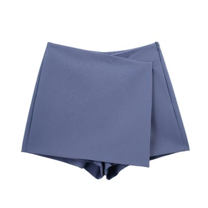 Culottes cortos asimétricos informales de moda al por mayor de nuevos fabricantes - Product Image 3