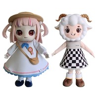 Costume de Mascotte Publicitaire Personnalisé en Mousse 3D Sculptée, Léger et Respirant, en Peluche, Modèle Richy RQ109
