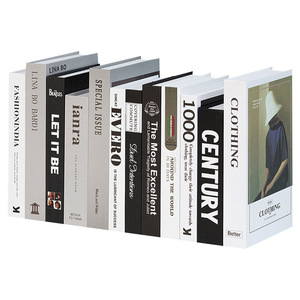 Diriger l'industrie prix de gros boîte livre décor moderne simple carton faux livres décoration de la maison faux livre pour la décoration - Product Image 5