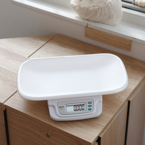 Báscula para Bebés Ebsd-20, 20 kg, Medición de Peso Electrónica, Antideslizante, Rectangular, Blanca, Funciona con Batería - Product Image 2