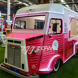 Custom Built Electric Drivable Food Cart Mobile Food Truck For Burger <b>Hotdog</b> Ice Cream Retail Business - Product Image 2
