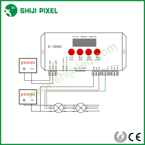 Địa chỉ RGB RGBW rgbic rgbwic lập trình <span class=keywords><strong>Led</strong></span> điều khiển K-1000C <span class=keywords><strong>SD</strong></span> thẻ 8 cổng max pixels điểm SPI tín hiệu đầu ra - Product Image 3