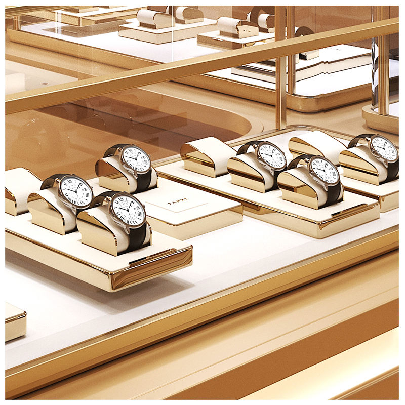 Custom 3-Layer Watch Display Acrylic Countertop Stand