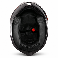 Casque de moto personnalisable en ABS, modulaire, rabattable, intégral, homologué DOT, équipement de sécurité pour la conduite et la course