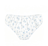 Sous-vêtements jetables non tissés emballés individuellement, culottes jetables de voyage, culottes jetables pour femmes pour hôtel, spa, voyage