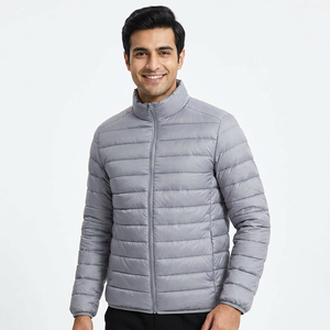 Men's Vintage Winter Waterproof <b>Canvas</b> Quilted Cotton Puffer <b>Jacket</b> Custom Logo Plus Size Quick Dry Breathable Wholesale - Product Image 1
