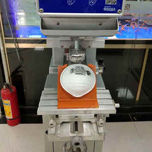 เครื่องพิมพ์แผ่นซิลิโคนหัวเดียวสีเดียวเครื่องพิมพ์แผ่นรองเมาส์ขวดแบนสำหรับนาฬิกาของเล่นเลโก้อุปกรณ์อุตสาหกรรม - Product Image 3