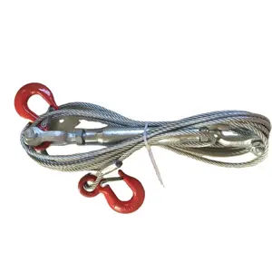 assembly lifting galvanized steel rope sling steel wire rope sling