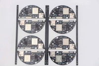 Carte de circuit imprimé FR4 circulaire personnalisée, assemblage SMT, appareil intelligent IoT, carte de circuit imprimé avec USB/connecteur (OEM/ODM)