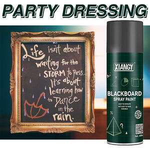 Gran oferta, venta al por mayor, Aerosol, pizarra de alta calidad, pintura en aerosol, pared decorativa a base de agua, secado rápido - Product Image 3