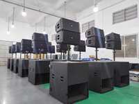 Système de sonorisation professionnel Sandy Audio Stage Concert Line Array avec DSP, caisson de basses de 18 pouces et enceintes Line Array de 10 pouces
