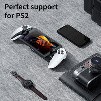 Console de jeu portable OEM ODM NEW M28 PS2, écran IPS 7 pouces, lecteur de jeux vidéo portable, EmuELEC 4.3, jeux 3D sans fil 2.4GHz