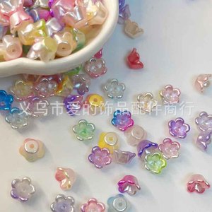 ลูกปัดอะคริลิกรูปดอกไม้ 4x8 มม. สีไล่ระดับ สำหรับทำเครื่องประดับ อุปกรณ์ DIY ขายส่ง แหล่งผลิตอี้หวู่ ฤดูใบไม้ผลิ 2025 - Product Image 3