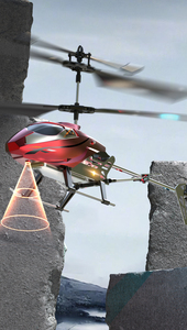 Chất lượng cao mini Hồng ngoại cử chỉ cảm biến máy bay điều khiển từ xa máy bay bay đồ chơi Avion <span class=keywords><strong>RC</strong></span> máy bay trực thăng với ánh sáng nhấp nháy - Product Image 3