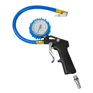 High Precision Digital Tire Pressure Gauge Large Blue Screen 4 Unit Display 2.5% Error for Truck RV Fleet Vans - Product Image 1