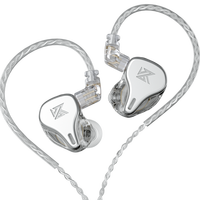 KZ — écouteurs intra-auriculaires, oreillettes hi-fi, Sport, musique, avec câble à 2 broches, KZ ZSTX ZS10 PRO ZSN PRO,