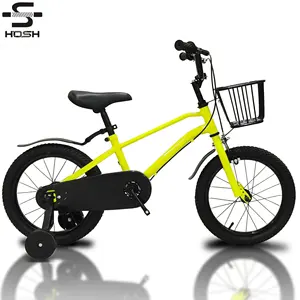 Ebike hosh vélo pour enfants à cadre en acier coloré à vitesse unique pour enfants de 2 3 4 5 ans