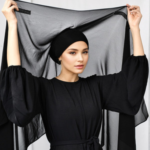 NEW Instant <b>Hijab</b> Shawl Wholesale Muslim Women <b>Hijab</b> with Magnet Pins <b>Undercap</b> 3 in 1 Premium Chiffon <b>Hijab</b> Scarf Set - Product Image 3