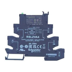 RSLZVA1 RSL继电器底座12-24vac/DC螺钉接线