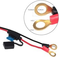 Prise allume-cigare femelle 13 pieds 12V DC, batterie, anneau à œillets, Terminal, rallonge 12 volts, adaptateur de prise, alimentation