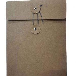 Bolsa de Embalaje Personalizada para Sobres, Bolsa de Papel Kraft para Regalos/Ropa, Sobre para Documentos con Logotipo - Product Image 1