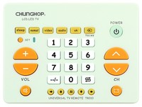 Mando a distancia de TV chunghome TR010 LCD/LED/HD, teclas grandes universales