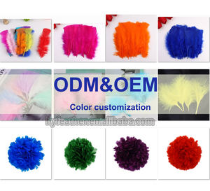 <span class=keywords><strong>Pas</strong></span> <span class=keywords><strong>cher</strong></span> noir marabout dinde plume pour bricolage artisanat cheveux Costume accessoire de pêche mouche attachant matériel capteur de rêves frange décor - Product Image 6