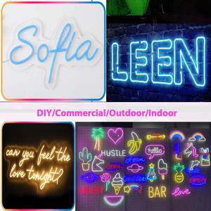 Blue <b>neon</b> <b>light</b> with <b>light</b> 16.4 feet 12V Led waterproof flexible rope <b>light</b> for indoor and outdoor home decoration - Product Image 5