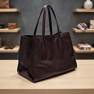Bolsos de Mano de Cuero Puro para Portátil, con Cierre de Cremallera, Correa Cruzada, Impermeables, Duraderos y Ligeros, para Oficina, Última Llegada - Product Image 2