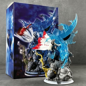 Statue GK du Sixième Hokage <span class=keywords><strong>Kakashi</strong></span> Hatake, Figurine de collection Anime, Modèle <span class=keywords><strong>Sharingan</strong></span>, Décoration de bureau, Qualité supérieure, Cadeau pour fans - Product Image 4