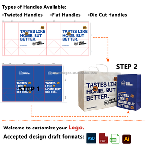 Boîtes et sacs d'emballage en papier pour frites EPACK, boîtes à emporter pour hamburgers, conception personnalisée, boîte à emporter pour poulet frit, restauration rapide - Product Image 6