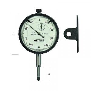 METRICA-INDICATEUR À CADRAN DE PRÉCISION 41026 avec plaque d'oreille supplémentaire-MICROMETRES EAN 8001066410262 ET JAUGES À CADRAN - Product Image 1