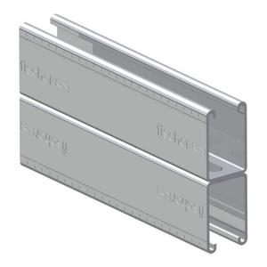 FISCHER-EAN 504459 ÉLÉMENTS POUR FIXER DES PROFILS FUS D-4048962063035 canaux en acier galvanisé à froid - Product Image 1