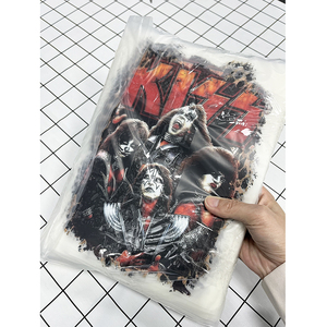 Haute qualité personnalisé noir femmes amis Sublimation presse à chaud vinyle <span class=keywords><strong>Film</strong></span> plastisol feuilles petites quantité minimale de commande pour une utilisation de vêtement - Product Image 4