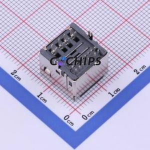 KH-TYPE-14P+USB-SZ USB Connector Through hole Component (THT) Connector Type-C USB 2.0 Female Through Hole - Product Image 2