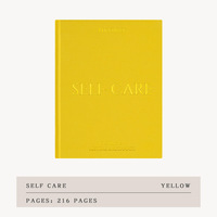 Carnet de planification et journal en spirale personnalisé 2024 pour le bien-être et la gratitude, en tissu – Cadeau de luxe pour elle