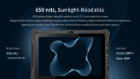 12,2 pulgadas Rug Tablet Windows IP68 Intel I5 I7 Procesador RAM 8GB ROM 128GB Industrial Tablet PC Windows Tablet Rug PC