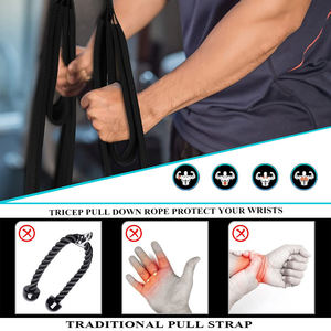 XH XYAL557 Cinturón Antideslizante Universal para Entrenamiento en Casa con <span class=keywords><strong>Polea</strong></span> de Agarre para Gimnasio, para Bíceps Dorsales - Product Image 3