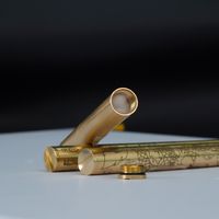 Briquet de tranchée vintage, briquet en laiton coupe-vent créatif, briquet à huile au kérosène à roue froide